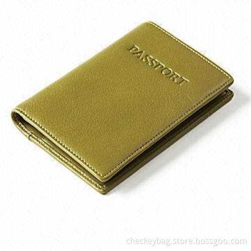 Leather Passport Holder, Various Colors are Available